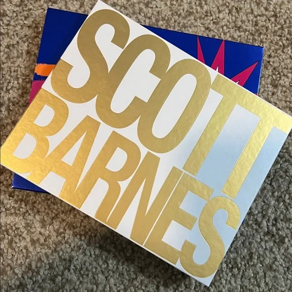 🌈 SCOTT BARNES Lot Colour Bomb Tequila Sunrise Palette Body Bling Platinum